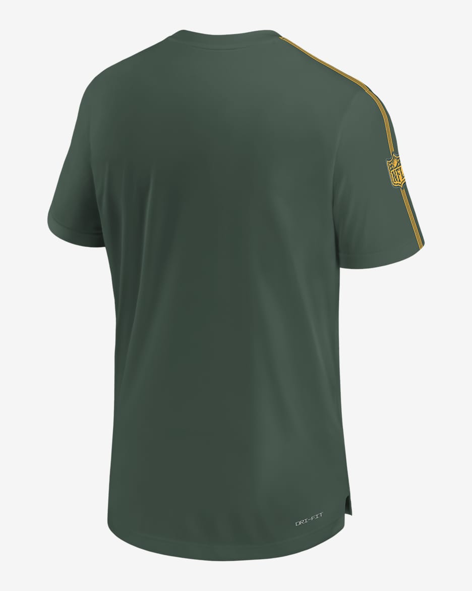 Green Bay Packers Sideline Coach Men s Nike Dri FIT NFL Top. Nike